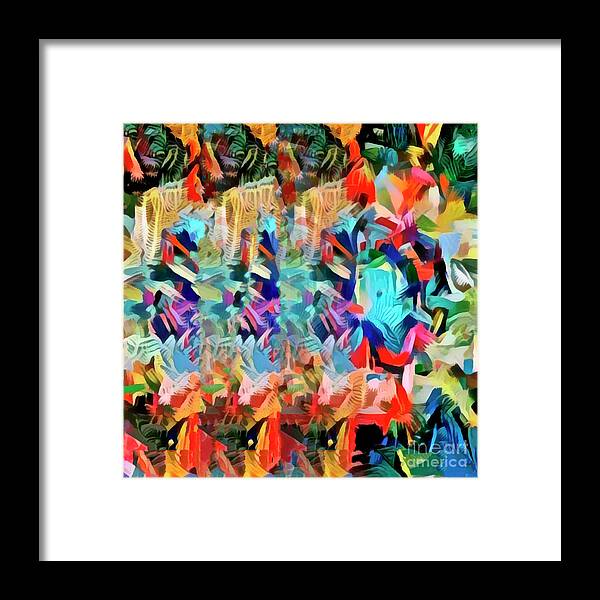 Abstract Framed Print featuring the photograph Fantasia I by Jack Torcello