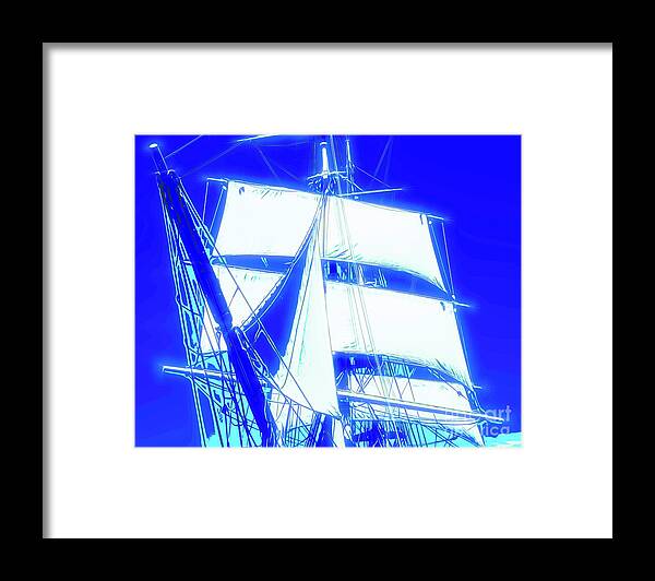 Ship Framed Print featuring the photograph Fantasy Cruise by Joe Geraci