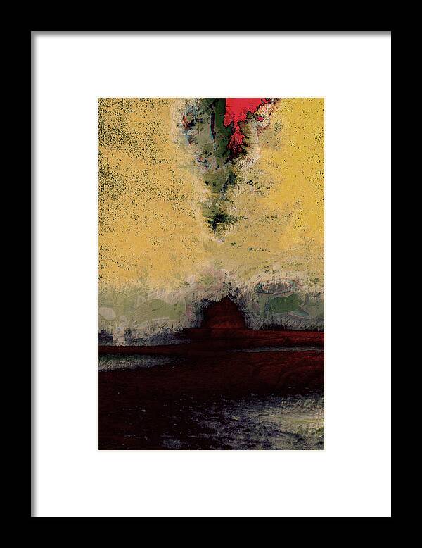 Abstract Framed Print featuring the photograph Fantasy by Julie Lueders 