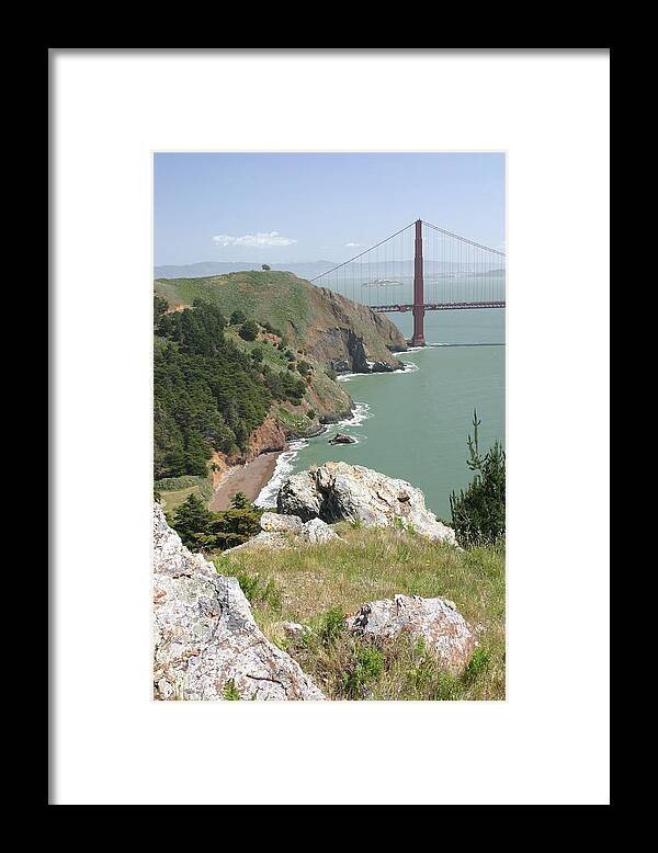 Golden Framed Print featuring the photograph Far and Away by Jeff Floyd CA