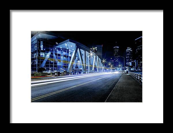 Atlanta Framed Print featuring the photograph Fast Break by Kenny Thomas