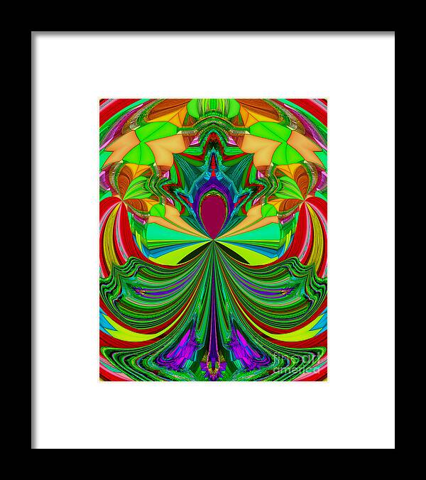 James Smullins Framed Print featuring the digital art Fearless Leader by James Smullins
