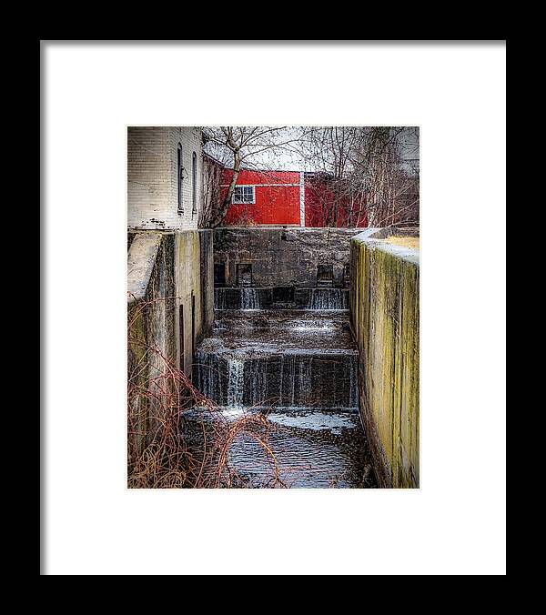  Framed Print featuring the photograph Feeder Canal Lock 13 by Kendall McKernon