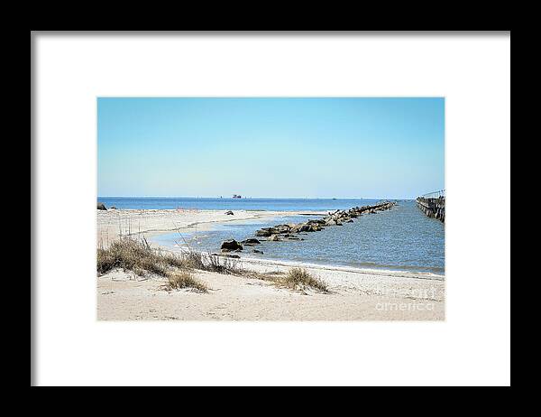 Nature Framed Print featuring the photograph Fernandina Beach - Amelia Island - Florida by DB Hayes