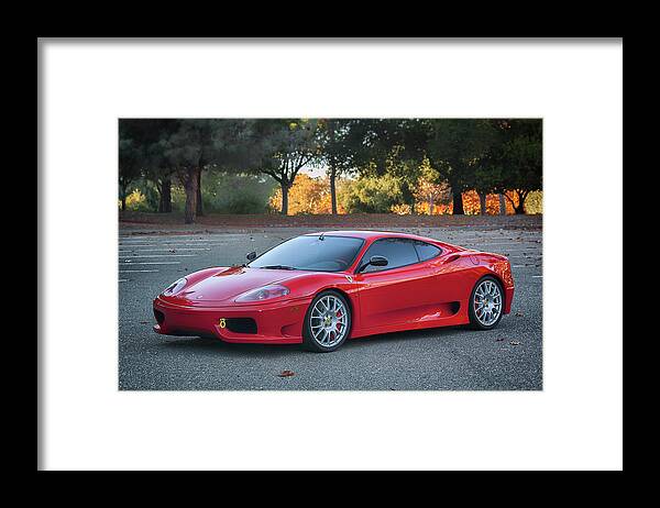 F12 Framed Print featuring the photograph #Ferrari #Challenge #Stradale #Print by ItzKirb Photography