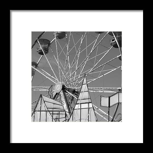 Ferris Wheel Framed Print featuring the photograph Ferris by Jewels Hamrick