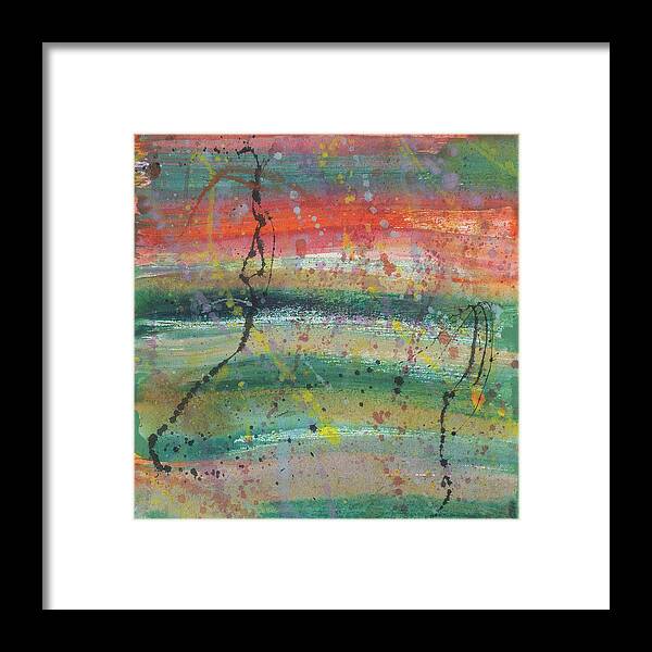 Depths Framed Print featuring the painting Fertile Imagination by Phil Strang