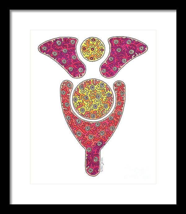 Health. Healing. Angels. The Art Of Chi. Feng-shui. Energy. Zen. Framed Print featuring the painting Fertility by Willem Janssen