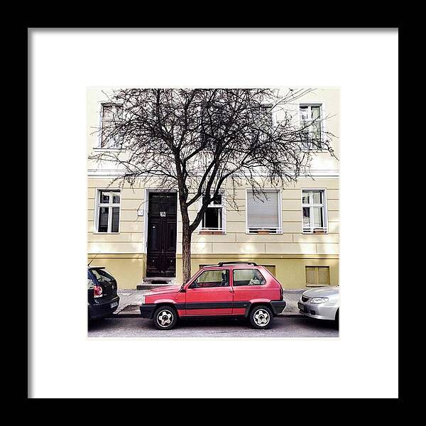 Fiat Framed Print featuring the photograph Fiat Panda

#berlin #kreuzberg by Berlinspotting BrlnSpttng