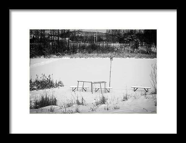 Hockey Framed Print featuring the photograph Field of Dreams by Doug Gibbons