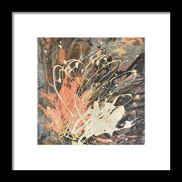 Sonal Raje Framed Print featuring the painting Fiesta 3 by Sonal Raje
