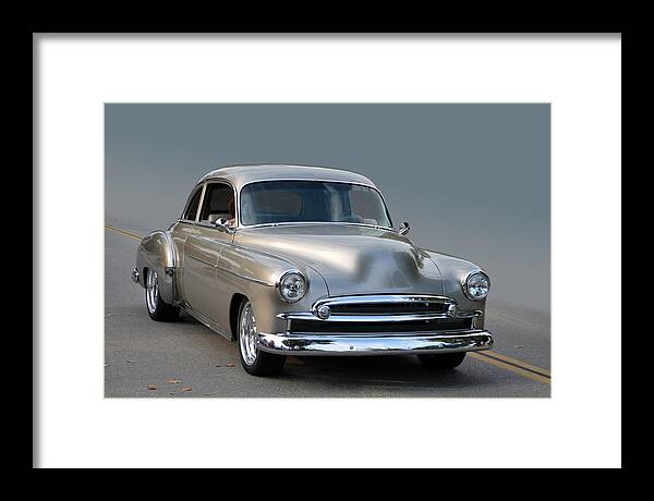 Chevy Framed Print featuring the photograph Fifty Chevy Cruisin by Bill Dutting