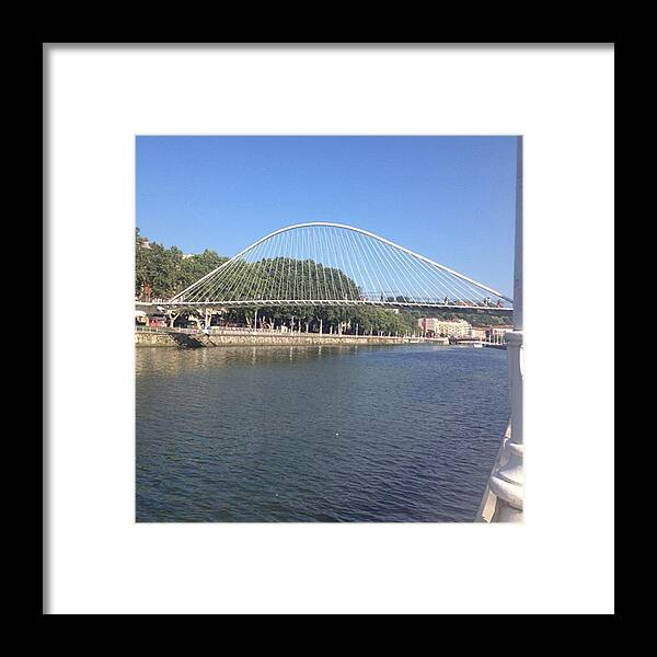 Bridge Framed Print featuring the photograph Finally Got A Decent Shot Of The by Charlotte Cooper