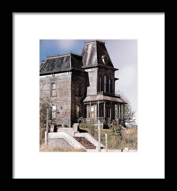 Bates Motel Framed Print featuring the photograph Finding Norman by Leslie Montgomery