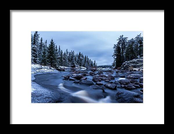 Snow Framed Print featuring the photograph First Snow by Nebojsa Novakovic