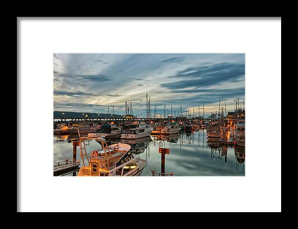 Fisherman's Wharf Framed Print featuring the photograph Fishermans Wharf by Randy Hall