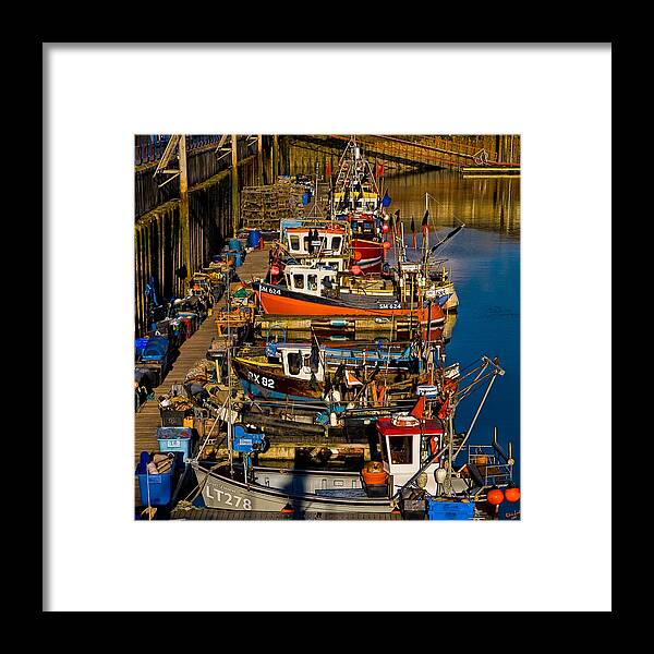 Brighton Framed Print featuring the photograph Fishing Fleet by Chris Lord