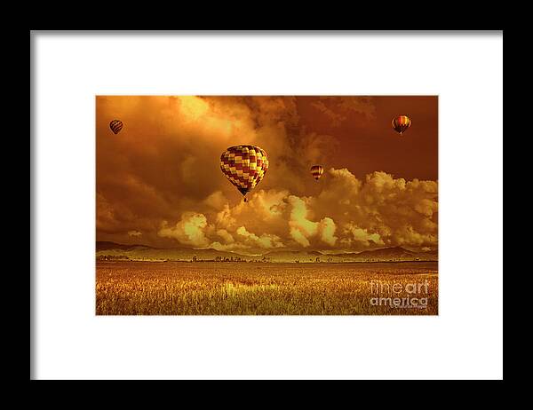 Sky Framed Print featuring the photograph Flaming Sky by Charuhas Images