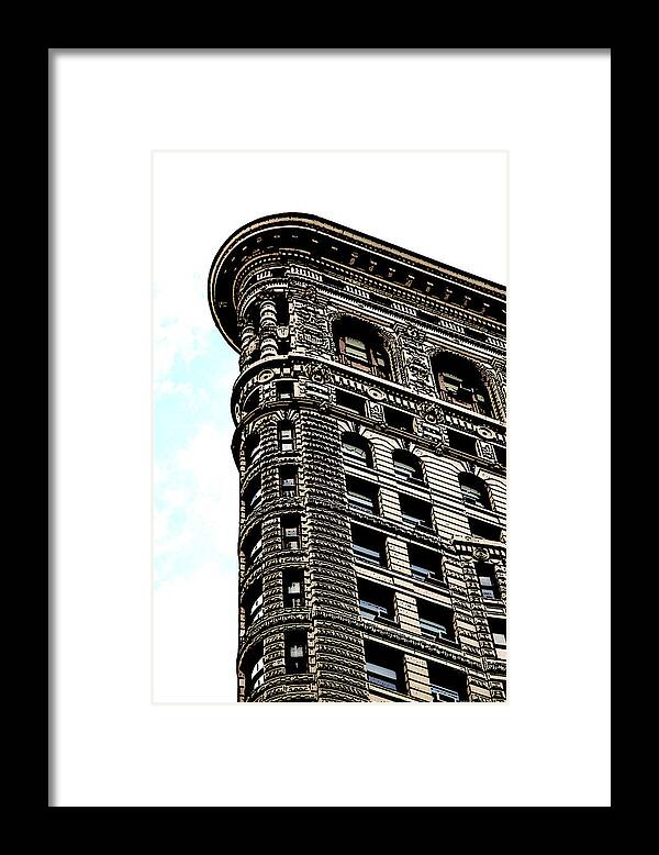 Flatiron Building Framed Print featuring the photograph Flatiron Building 1.2 - NYC by Frank Mari