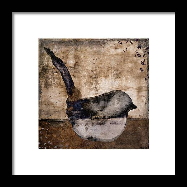 Bird Framed Print featuring the photograph Fledgling by Carol Leigh