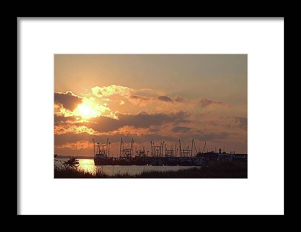 Sun Framed Print featuring the photograph Fleet by Newwwman