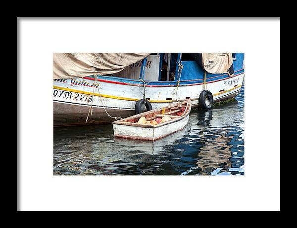 Amsterdam Framed Print featuring the photograph Floating Market by Allen Carroll