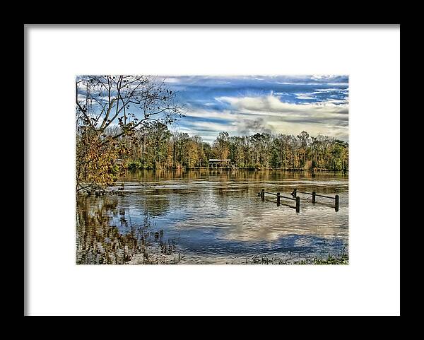 Alabama Framed Print featuring the photograph Floodwaters by Patricia Montgomery