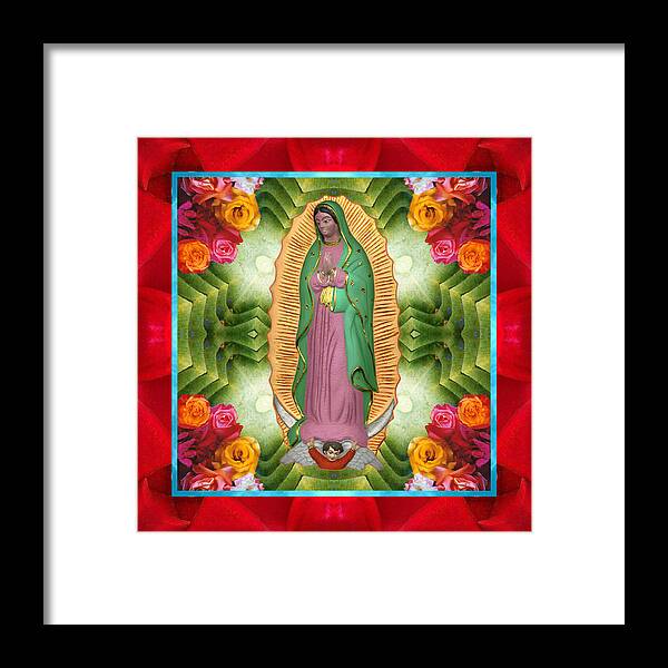 Guadalupe Framed Print featuring the photograph Flora Madre by Bell And Todd
