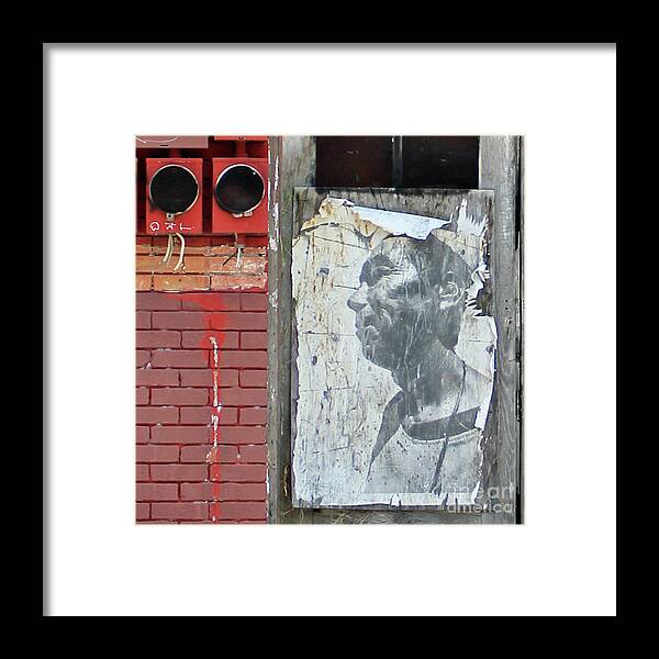 Architectural Decay Framed Print featuring the photograph Flores Street by Joe Pratt