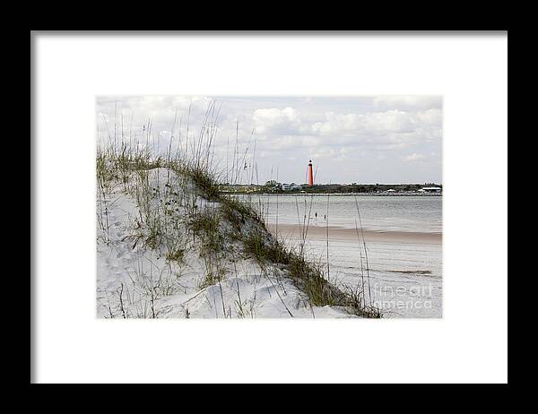 Lighthouse Framed Print featuring the photograph Florida Lighthouse by Jim Gillen