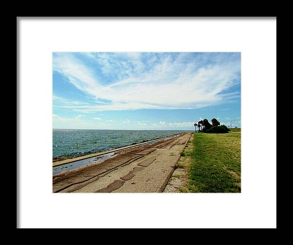 Florida Framed Print featuring the photograph Florida Rest Area by Cynthia Guinn