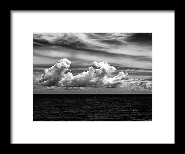 Flordia Framed Print featuring the photograph Florida Seascape by Louis Dallara