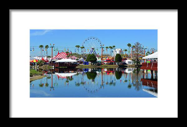 Florida State Fair 2017 Framed Print featuring the photograph Florida State Fair 2017 by David Lee Thompson