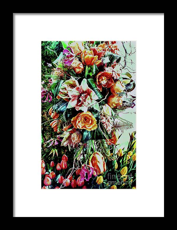 Spring Framed Print featuring the photograph Flowing Bouquet by Sandy Moulder