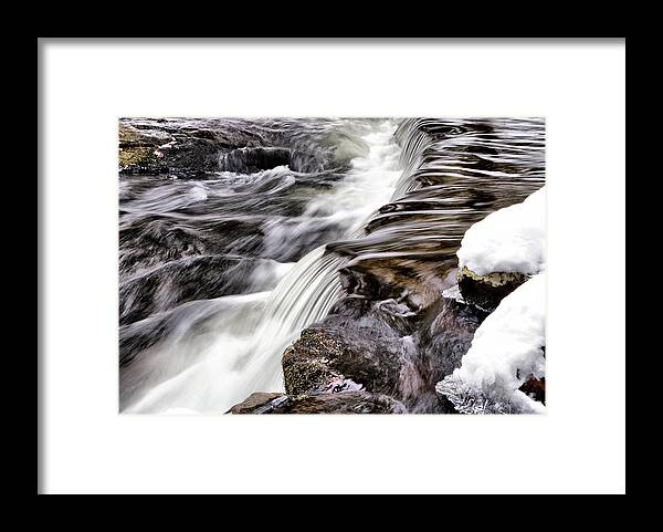 Child's Park Framed Print featuring the photograph Flowing Water Dreams by Cate Franklyn