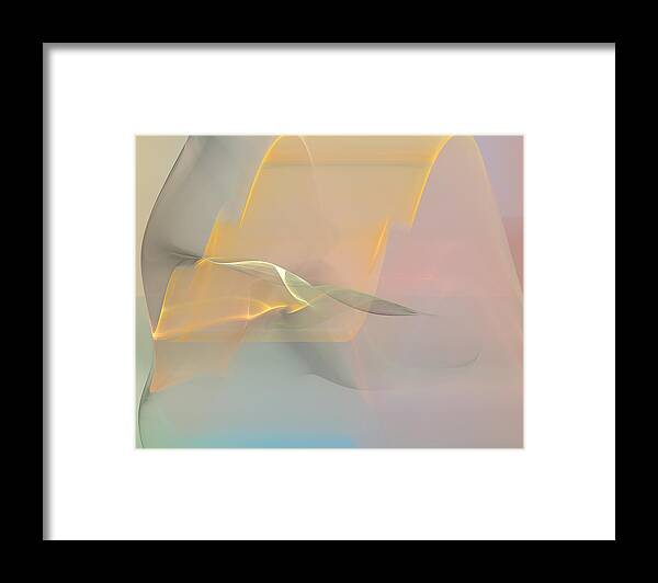 Dreamscape Framed Print featuring the digital art Flying Free by Ilia -