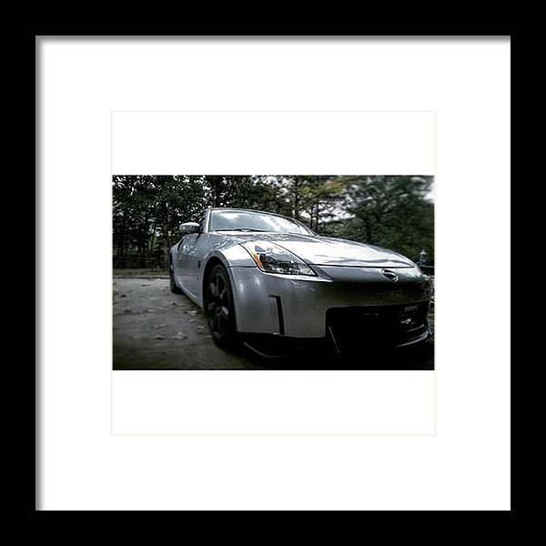 Sportscar Framed Print featuring the photograph Nissan 350z by Michael Baker