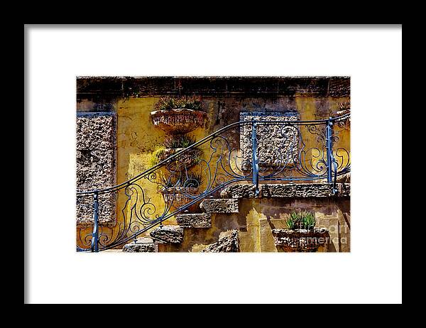Stairway Framed Print featuring the photograph Follow Me by Julie Adair