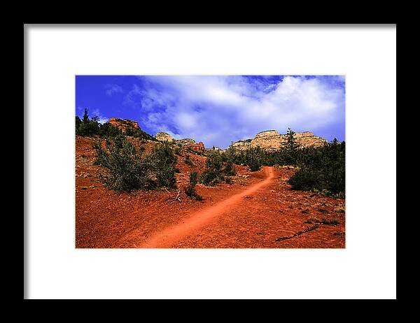 Arizona Framed Print featuring the photograph Follow Me by Mark Myhaver