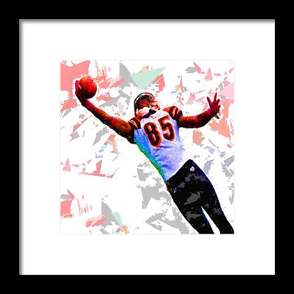 Football Framed Print featuring the painting Football 114 by Movie Poster Prints