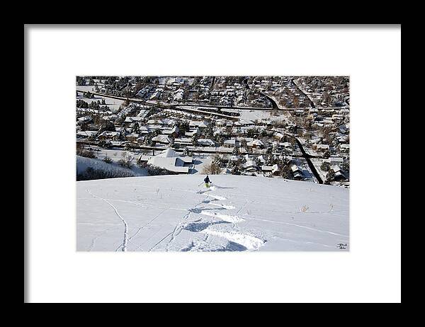 Utah Framed Print featuring the photograph Foothill Fun - Cottonwood Heights, Utah by Brett Pelletier