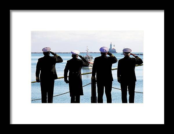 Chicago Framed Print featuring the photograph For Those in Peril on the Sea by Todd Bannor