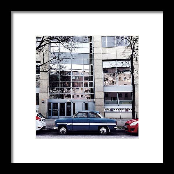 Vintage Framed Print featuring the photograph Ford 12m Taunus

#berlin #wilmesdorf by Berlinspotting BrlnSpttng