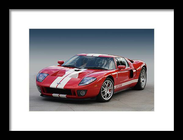 Ford Framed Print featuring the photograph Ford G T by Bill Dutting