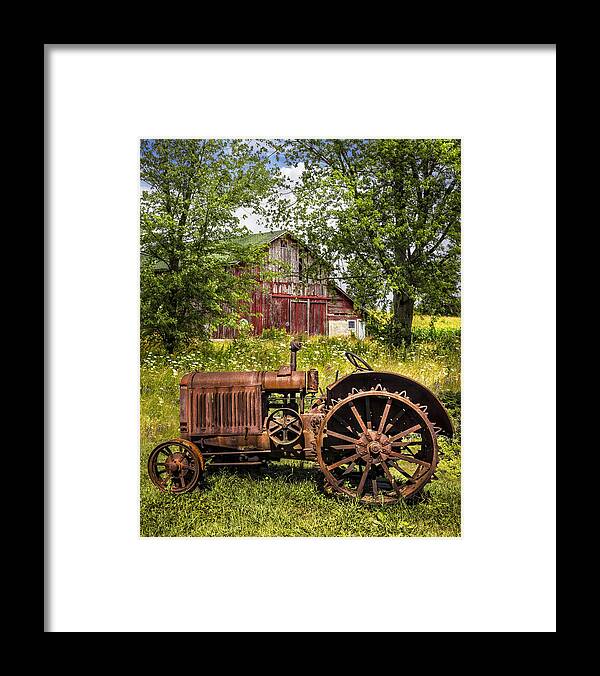 American Framed Print featuring the photograph Forefathers II by Debra and Dave Vanderlaan
