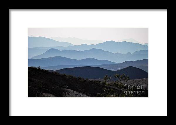Mountain Landscape Framed Print featuring the photograph Forever amen by Barbara Leigh Art