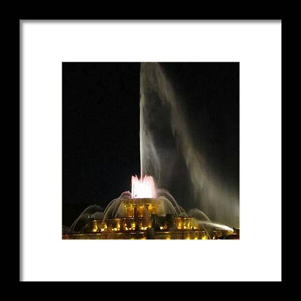 Fountain Framed Print featuring the photograph Fountain by Jackie Russo