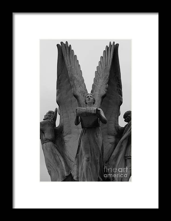 Four Angels Framed Print featuring the photograph Four Angels by Theresa Cangelosi
