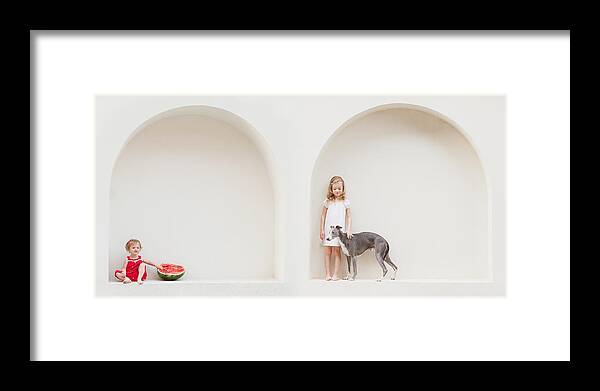 Arch Framed Print featuring the photograph Four Years Passed... by Eva Miliuniene