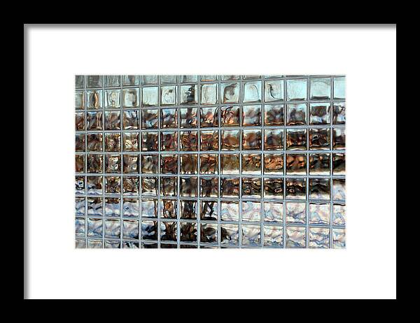 Modern Photgraphy Framed Print featuring the photograph Fractured Reflections by Scott Heister